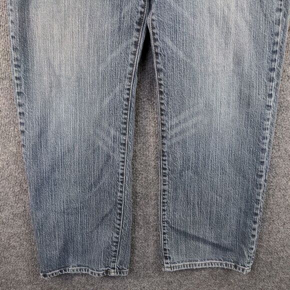 Lee Modern Series Straight Fit Jeans Mens Size 38x28.5 Blue Denim - Picture 7 of 12